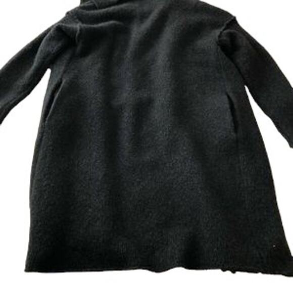 JAMES PERSE Blanket Coat in Charcoal Gray  Merino Wool Yak Hair  SZ XS - Picture 7 of 12